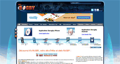 Desktop Screenshot of itsrugby.fr