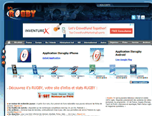 Tablet Screenshot of itsrugby.fr